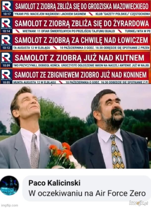 ziobro wylądował